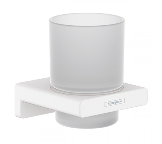 Стакан для зубных щеток Hansgrohe AddStoris, Matt White (41749700)