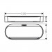 Комплект аксессуаров Hansgrohe WallStoris 4в1, Matt White (27967700)