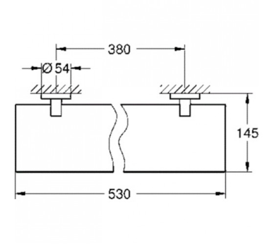 Полиця Grohe Essentials (40799001)