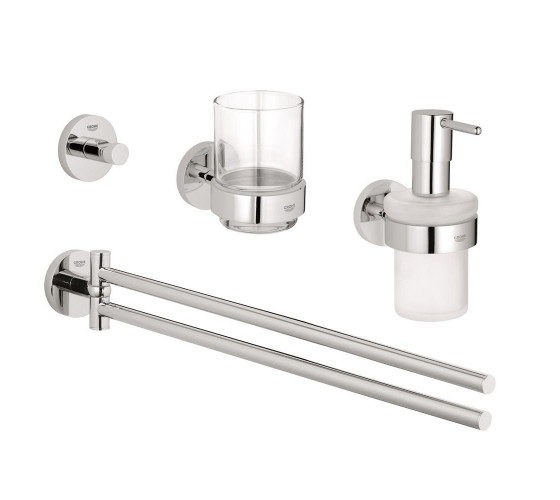 Набір аксесуарів 5в1 Hansgrohe Logis (40846001)