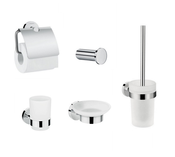 Набор аксессуаров 5в1 Hansgrohe Logis (41723333)