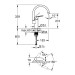 Змішувач для кухні Grohe Eurosmart (33202003)