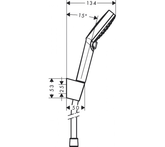 Душовий гарнітур Hansgrohe Crometta Vario (26692400)