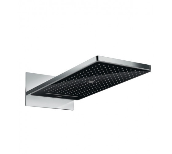 Лейка для верхнего душа Hansgrohe Raindance Rainmaker Select 580 мм Черный/Хром (24001600)