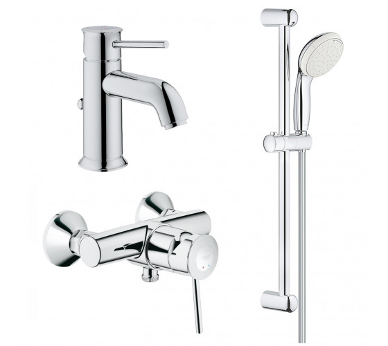 Набор смесителей для душа Grohe Bau Classic (123867S)