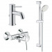 Набор смесителей для душа Grohe Bau Classic (123867S)
