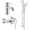 Набор смесителей для душа Grohe Bau Classic (123867S)