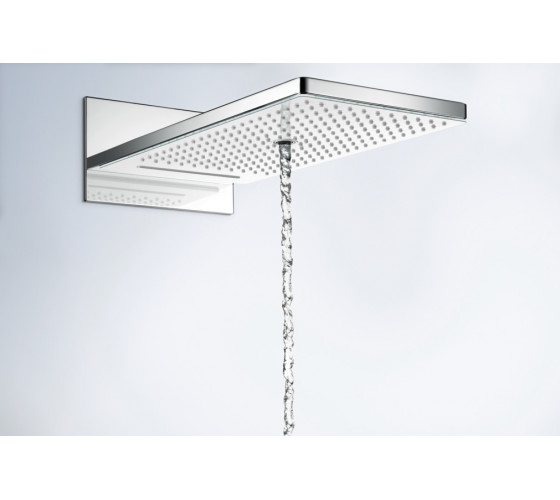 Лейка для верхнего душа Hansgrohe Raindance Rainmaker Select 580 мм Черный/Хром (24001600)