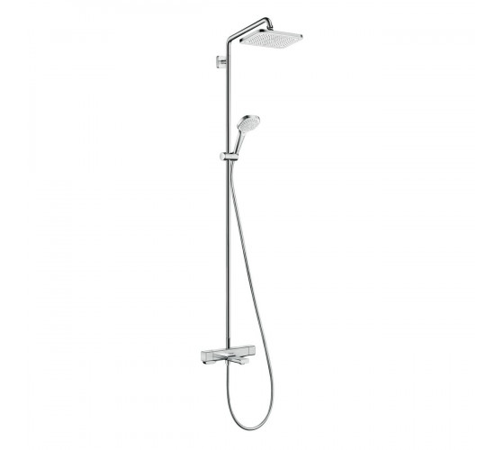 Душевая система  с термостатом для ванны Hansgrohe Croma E Showerpipe 280 (27687000)