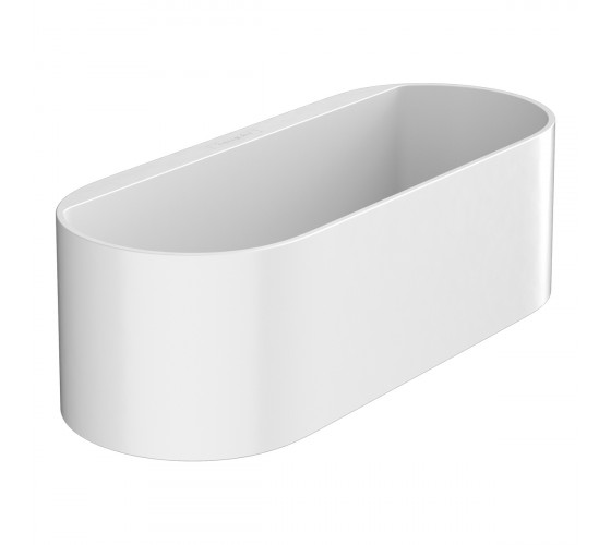 Корзина глибока Hansgrohe WallStoris біла матова (27912700)