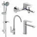 Набор смесителей для ванны Imprese (kit30093)