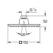 Верхній душ Grohe Euphoria Cube 152 мм (27705000)