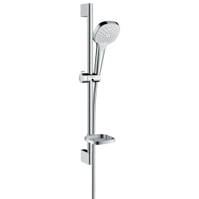 CROMA Select E Vario душевой набор 0,65м, с мыльницей Casetta, белый/хром