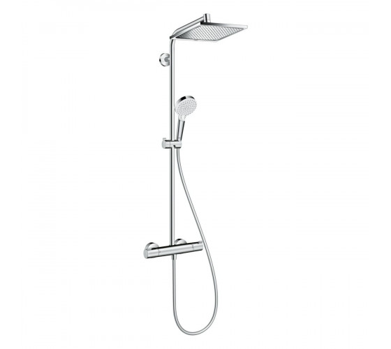 Душевая система  с термостатом для душа Hansgrohe Crometta E 240 (27271000)