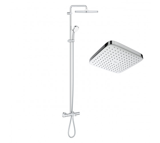 Душова система для ванни термостат Grohe Tempesta Cosmopolitan System 250 Cube (26691000)