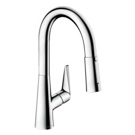 Смеситель для кухни с выдвижным душем Hansgrohe Talis S (72815000)