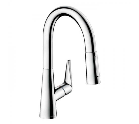 Смеситель для кухни с выдвижным душем Hansgrohe Talis S (72815000)