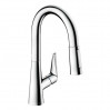 Смеситель для кухни с выдвижным душем Hansgrohe Talis S (72815000)