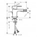 Змішувач для біде Hansgrohe VERNIS SHAPE чорний матовий (71211670)