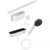 Комплект аксесуарів Hansgrohe з термостатом 7в1, Matt White (24250700)