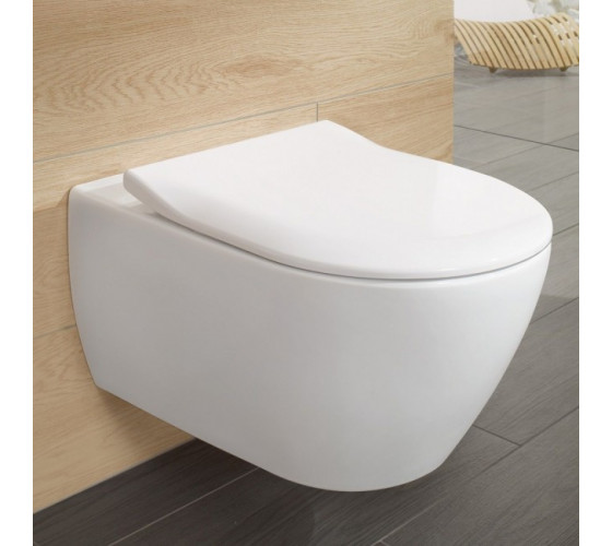 Сидение для унитаза с функцией slow closing VILLEROY&BOCH OMNIA ARCHITECTURE 9M70S101 SlimSeat