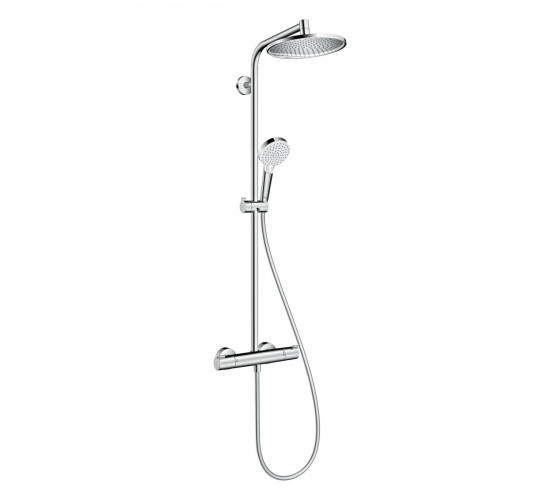 Душова система для душу термостат Hansgrohe Crometta S 240 1jet Showerpipe (27267000)