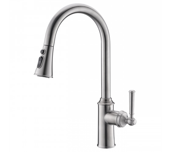 Смеситель для кухни  Imprese HYDRANT матовый никель (ZMK031806150)