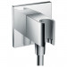 Шланговое присоединение с держателем Hansgrohe Fixfit Porter Square (26486000)