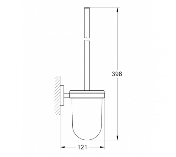 Туалетний йоржик Grohe Essentials (40374001)