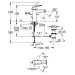 Змішувач для раковини GROHE Eurosmart (23322003)