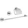Набір аксесуарів 3в1 Grohe Essentials (40775001)