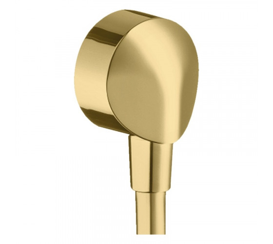 Шланговое подсоединение Hansgrohe Fixit E полированное золото (27454990)