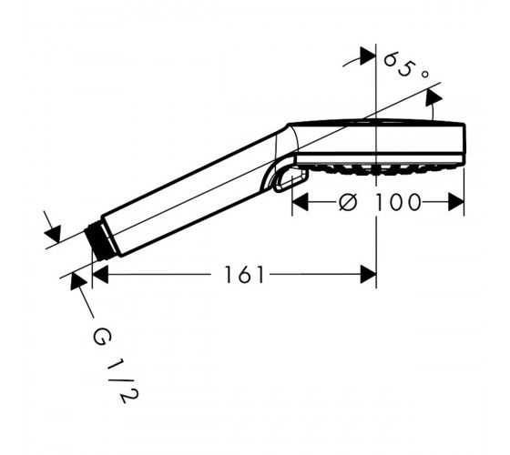 Ручний душ Hansgrohe ERNIS BLEND Vario (26270000)
