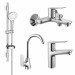 Набор смесителей для ванны Imprese (kit30094)