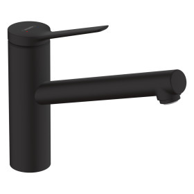 Смеситель для кухни Hansgrohe Zesis M33 150 чёрный матовый (74802670)