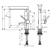 Смеситель для раковины Hansgrohe FINORIS (76060000)