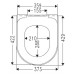 Сидение для унитаза с функцией slow closing VILLEROY&BOCH OMNIA ARCHITECTURE 98M9C101