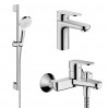Набор смесителей для ванны 3в1 Hansgrohe VERNIS BLEND (71550111)
