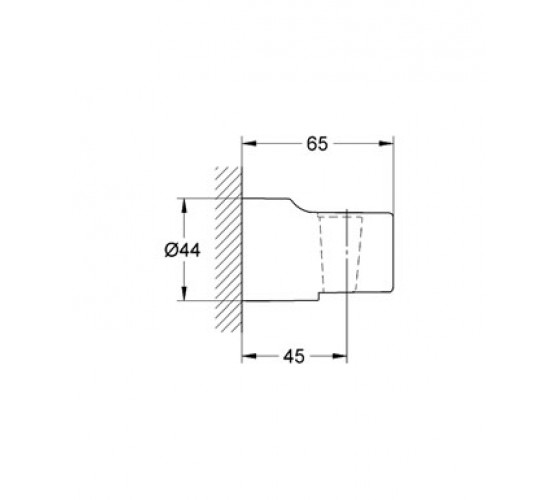 Тримач ручного душу Grohe Ralexa Plus (28622000)