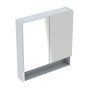 Зеркальный шкаф Geberit SELNOVA SQUARE 60 см, белый глянец 501.264.00.1