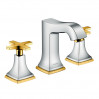 Смеситель для раковины Hansgrohe Metropol Classic хром/золото (31306090)
