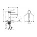 Смеситель для раковины Hansgrohe FINORIS (76010000)