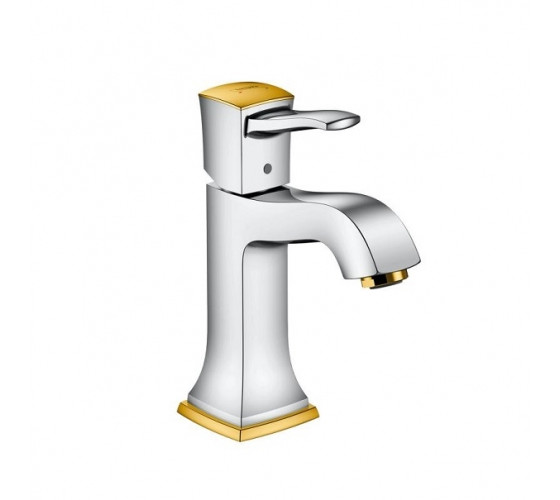 Смеситель для раковины Hansgrohe Metropol Classic хром-золото (31300090)