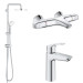 Набір змішувачів для ванни Grohe Eurosmart GRT 1000 New (UA34102TS0)