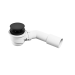 Сифон для отдельностоящих ванн Cersanit Click-Clack, черный (S904-008)