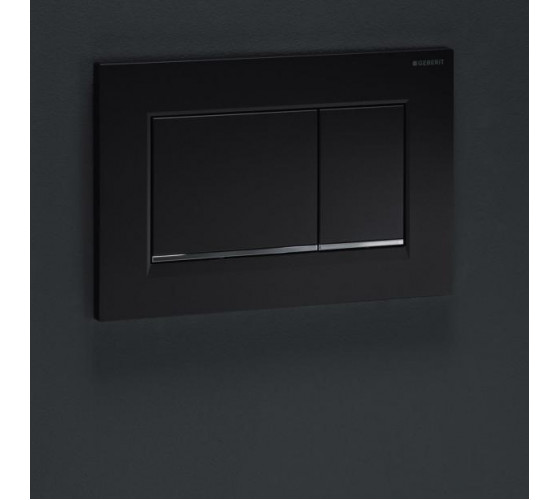 Чорна кнопка змиву Geberit Sigma 30 115.883.16.1