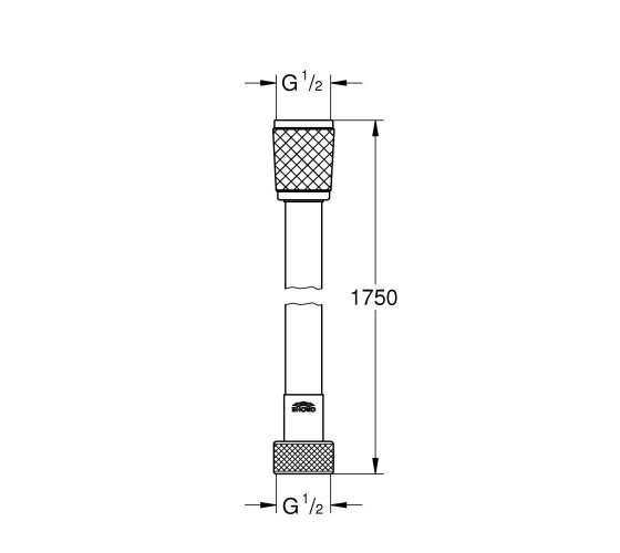 Душевой шланг GROHE Relexaflex, 28154001