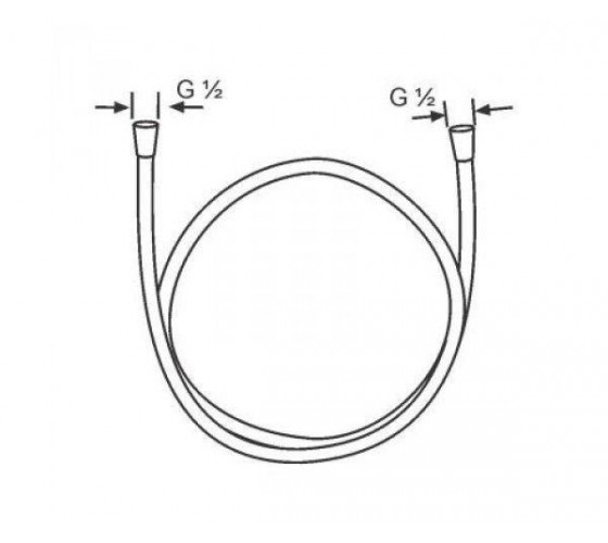 Шланг для душа Kludi Sirenaflex 160 см (610060500)