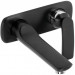 Змішувач для умивальника настінний прихованого монтажу Kludi Balance Black Matte (522468775)