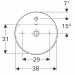 Раковина Geberit VARIFORM 45 см (500.769.01.2)